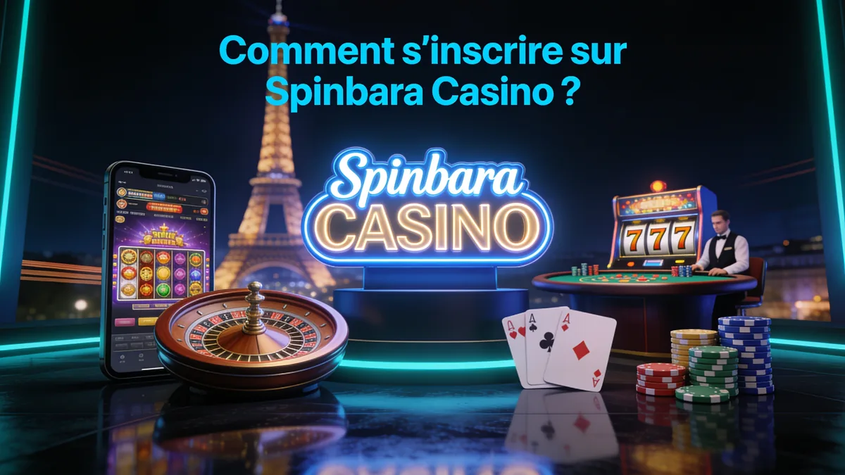 spinbara casino en France — Comment s'inscrire sur Spinbara Casino ?